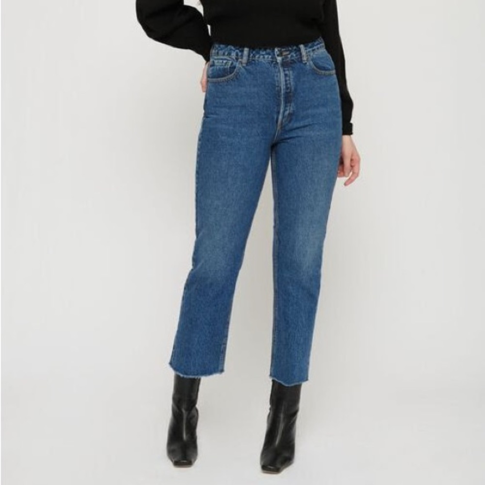 Dynamite Blue Straight Leg Jeans